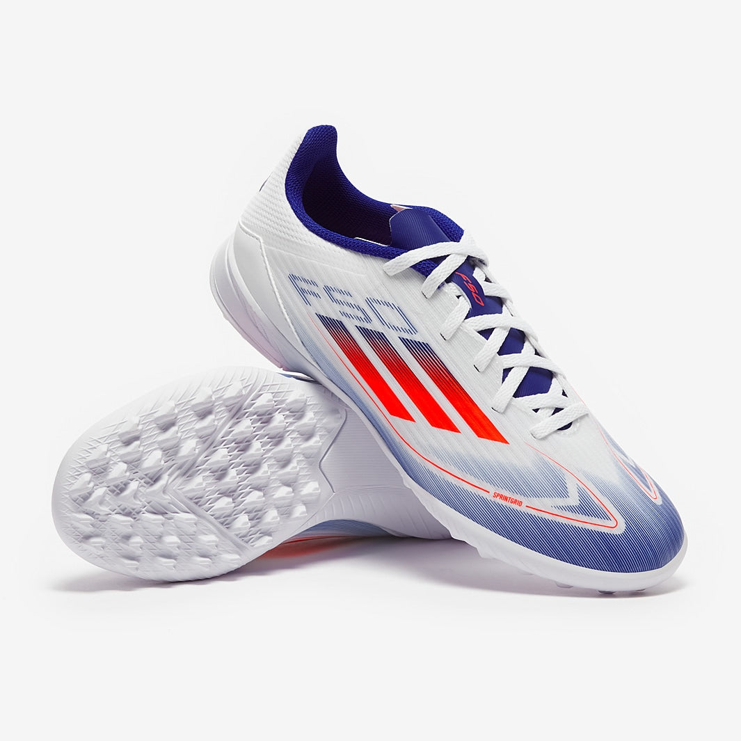 حذاء كرة قدم F50 League TF للأطفال من أديداس