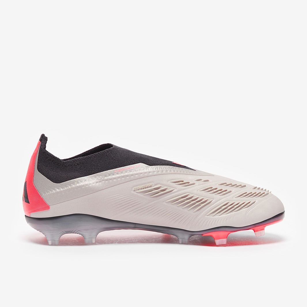 حذاء كرة قدم Predator Elite Laceless FG للأطفال من أديداس
