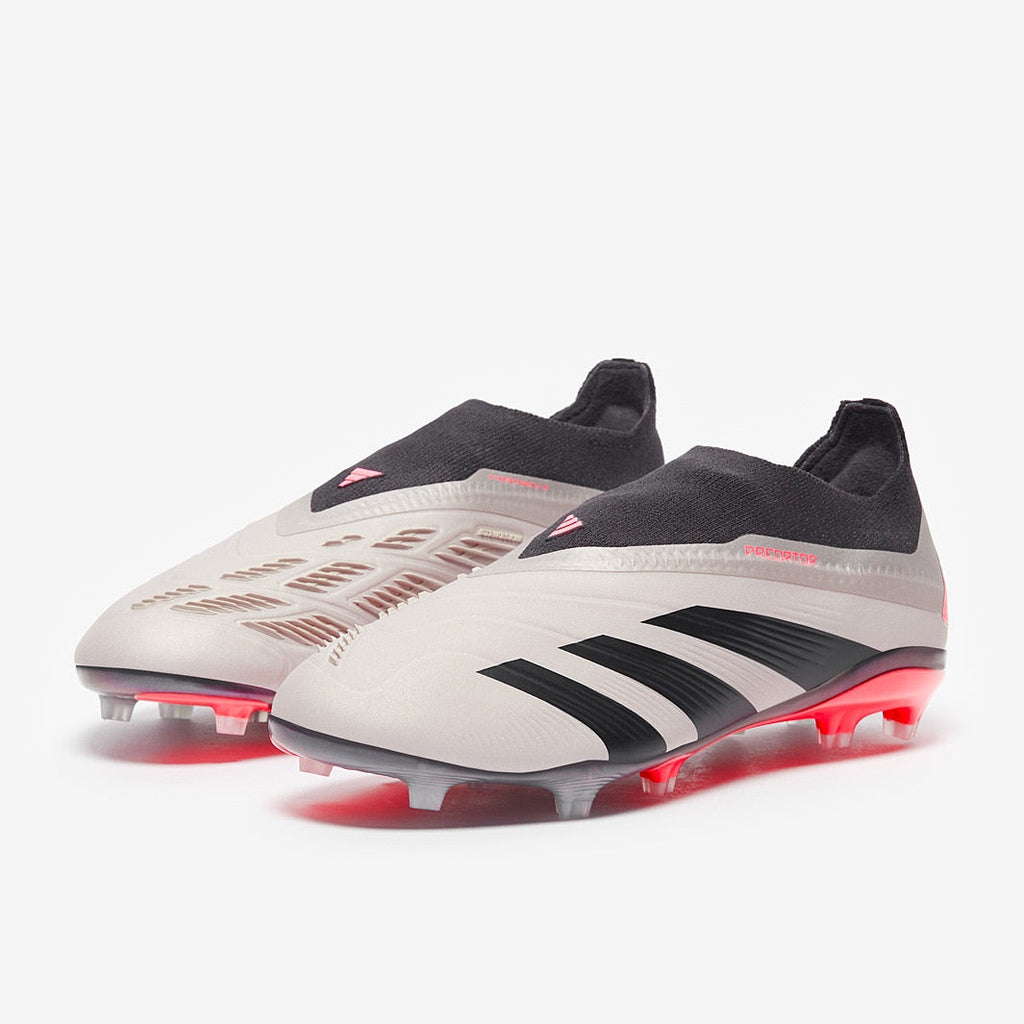 حذاء كرة قدم Predator Elite Laceless FG للأطفال من أديداس