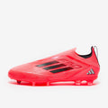 حذاء كرة قدم F50 Pro Laceless FG للأطفال من أديداس