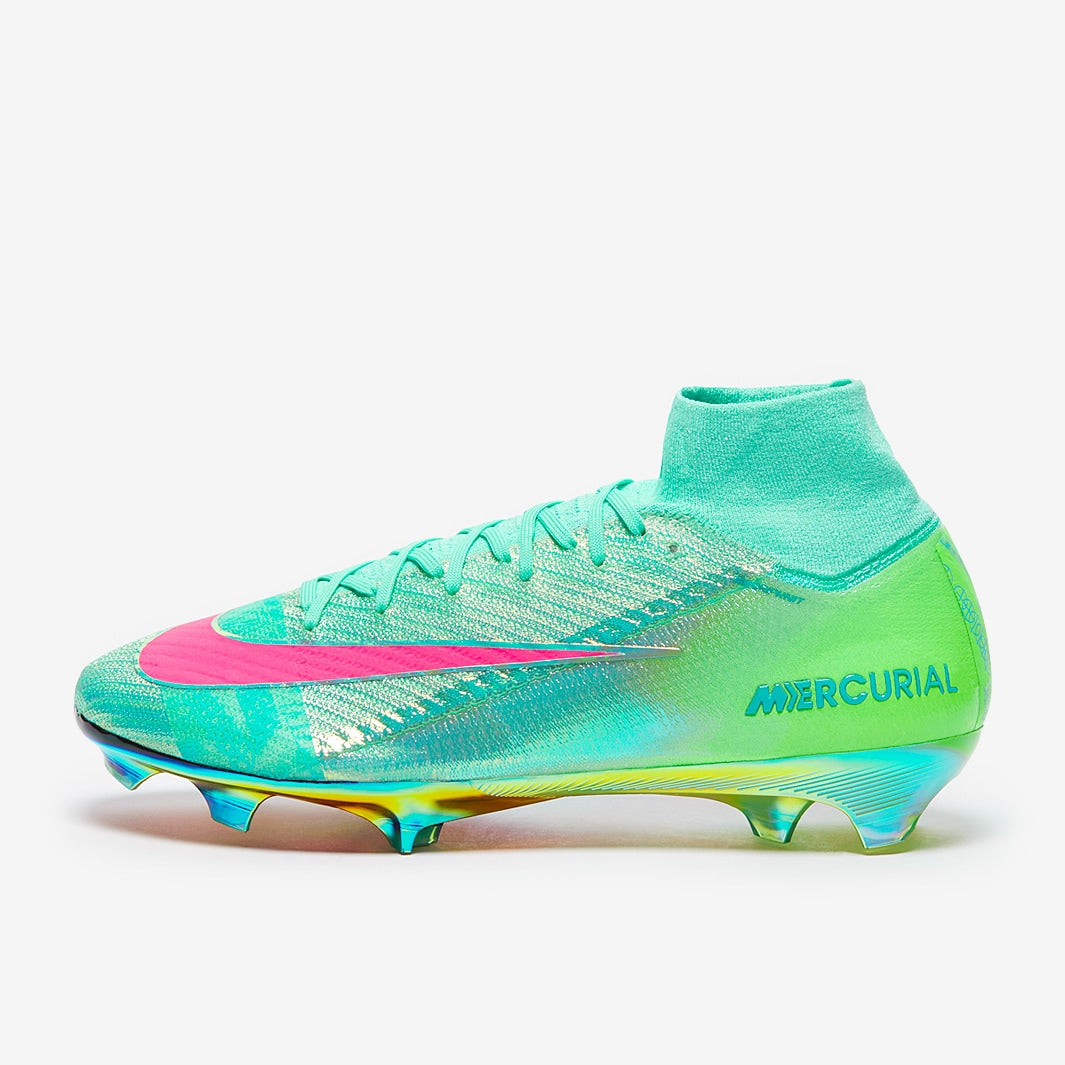 حذاء كرة قدم Air Zoom Mercurial Superfly 10 Elite SE FG للأطفال من نايكي