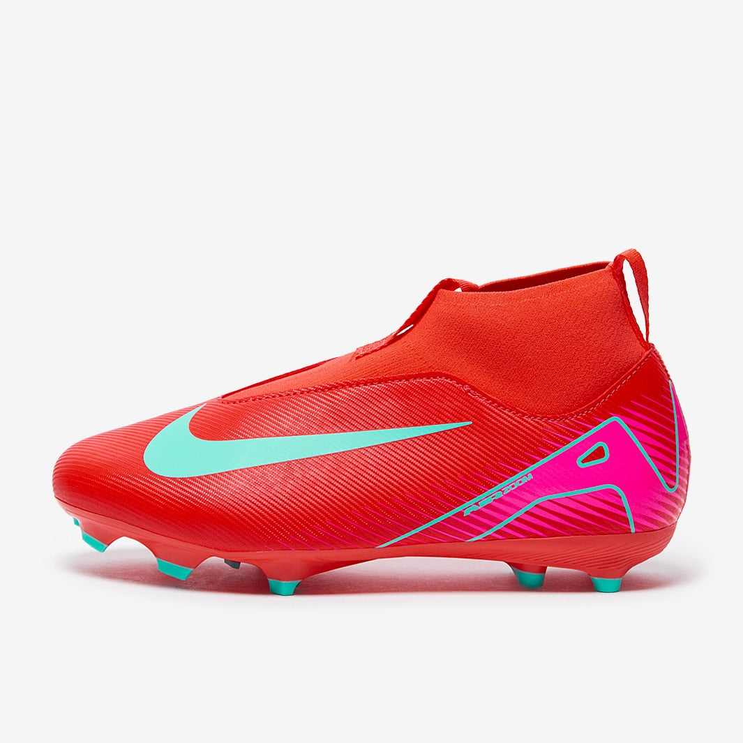 حذاء كرة قدم Air Zoom Mercurial Superfly 10 Academy FG/MG للأطفال من نايكي