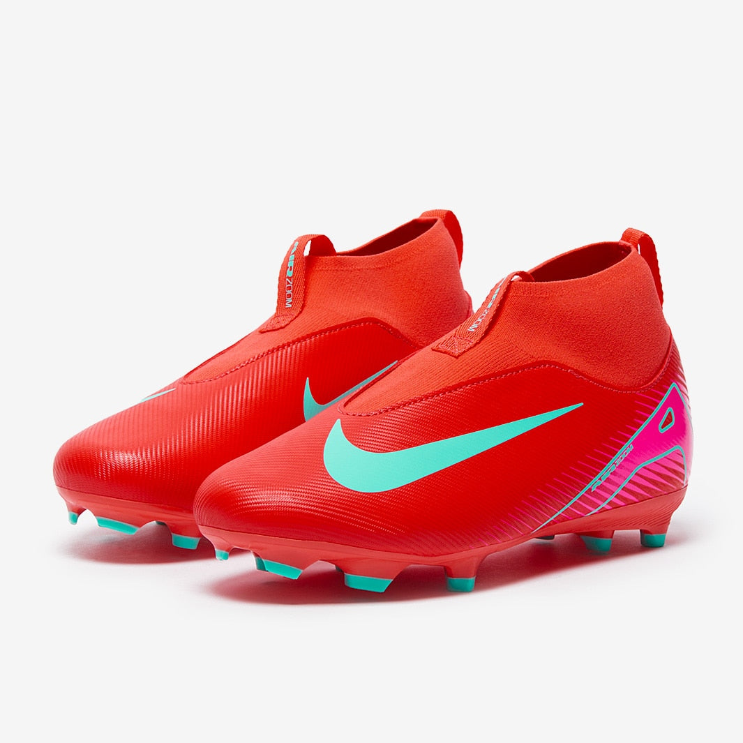 حذاء كرة قدم Air Zoom Mercurial Superfly 10 Academy FG/MG للأطفال من نايكي