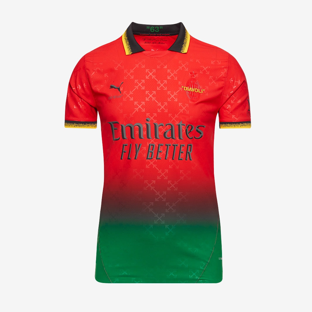 قميص AC Milan Authentic GK X Off-White