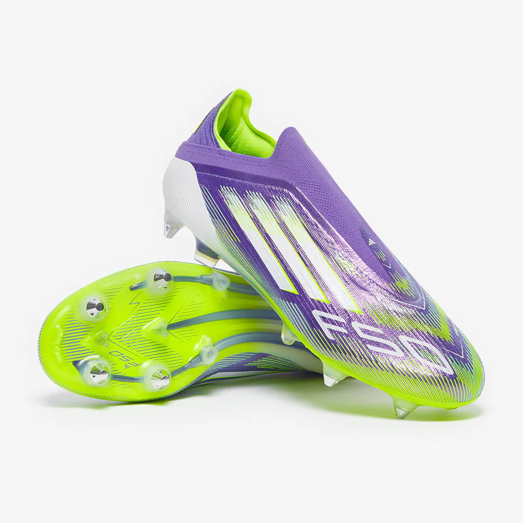 حذاء كرة قدم F50 Elite Laceless SG من أديداس