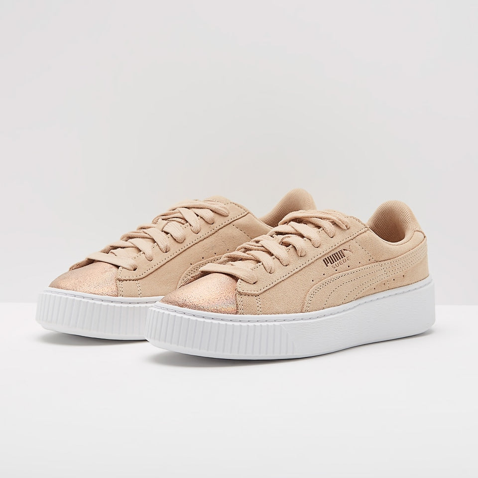 حذاء Suede Platform LunaLux للنساء من بوما