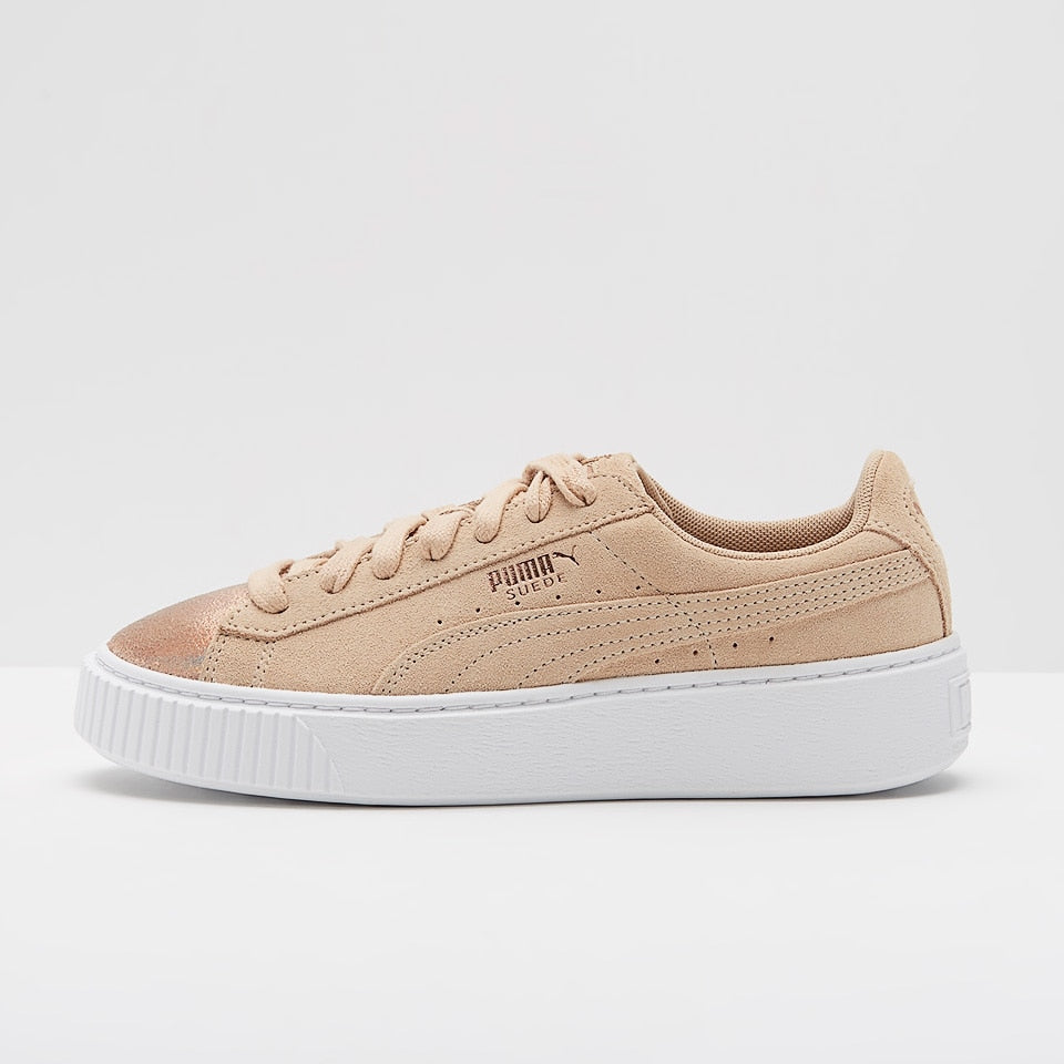 حذاء Suede Platform LunaLux للنساء من بوما