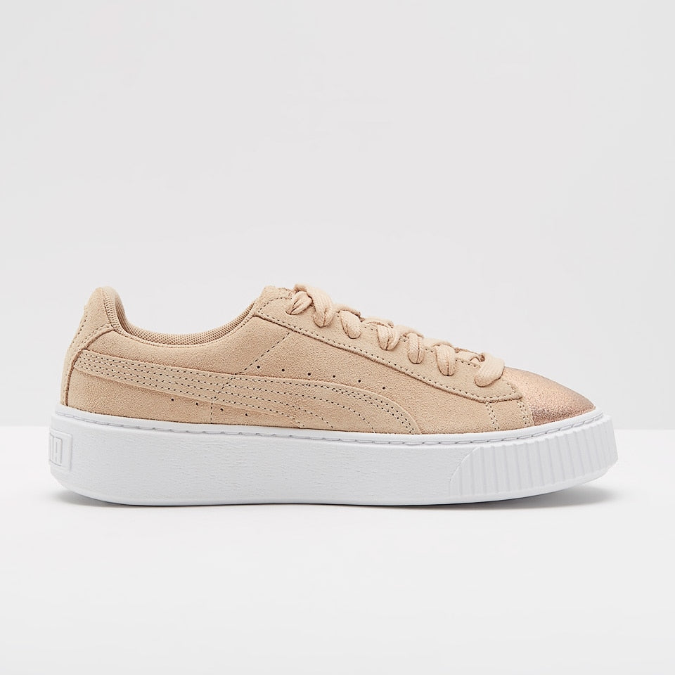 حذاء Suede Platform LunaLux للنساء من بوما