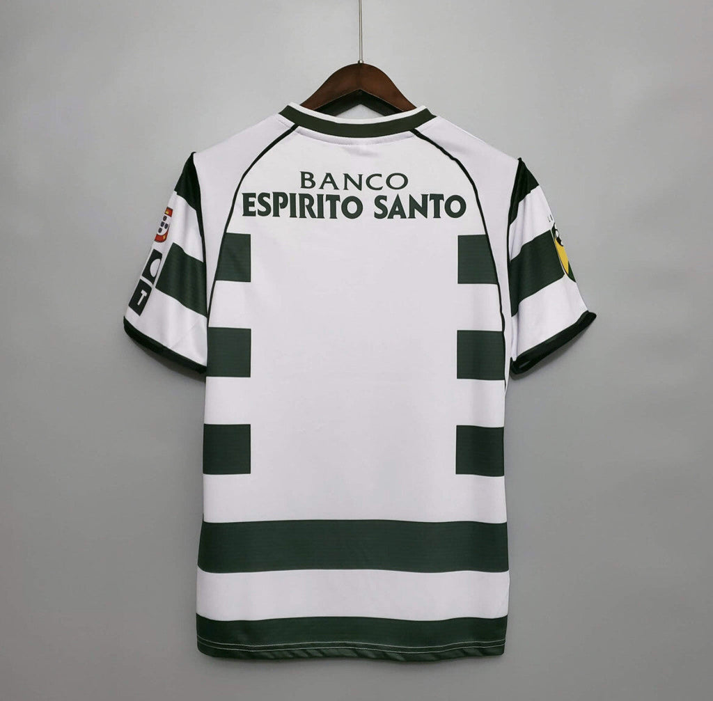 قميص Sporting 2001-2002 Home
