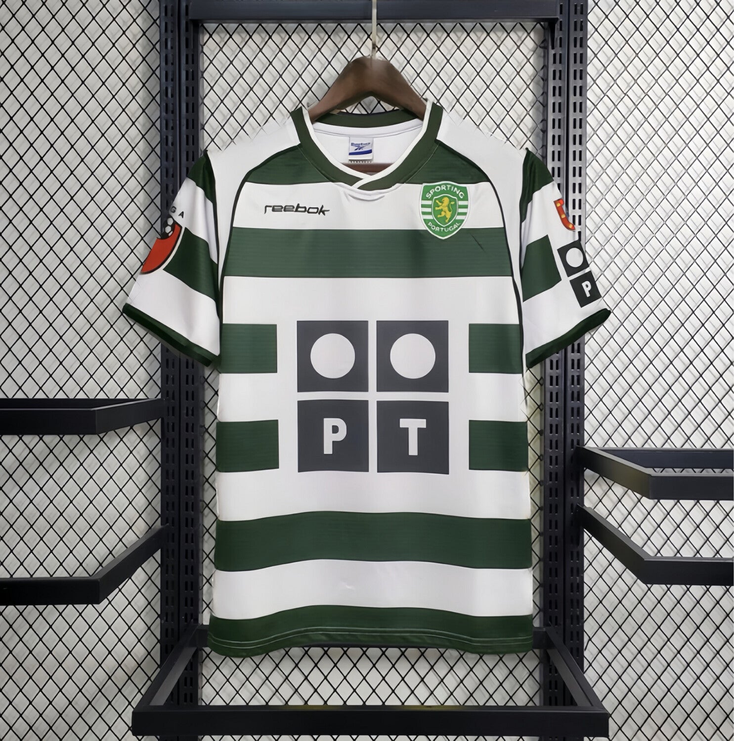 قميص Sporting 2001-2002 Home