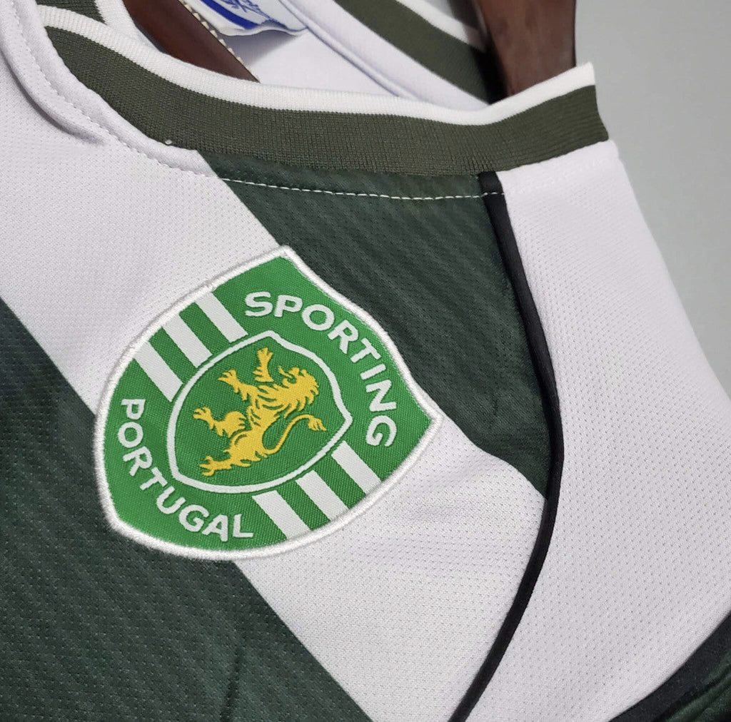 قميص Sporting 2001-2002 Home