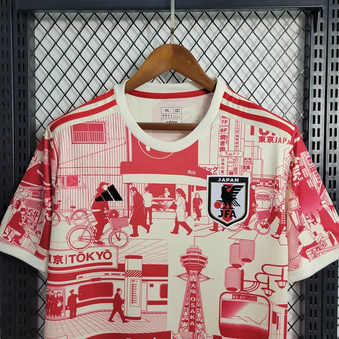 Japan Tokyo Special Edition 2023 Red Football Jersey