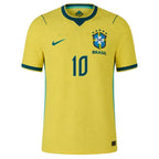 قميص Brazil Neymar Jr. Match Authentic Home 2026 (Yellow/Teal) للرجال من نايكي