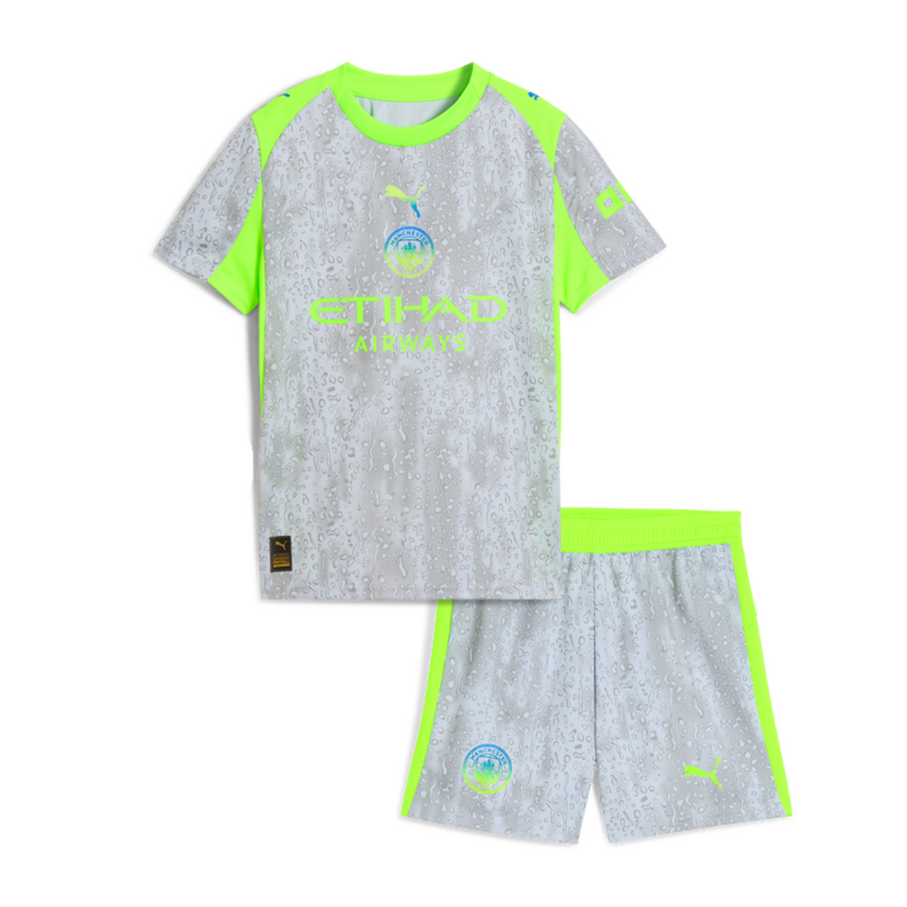 قميص ' Manchester City Third Mini Set & Short 25-26 للأطفال