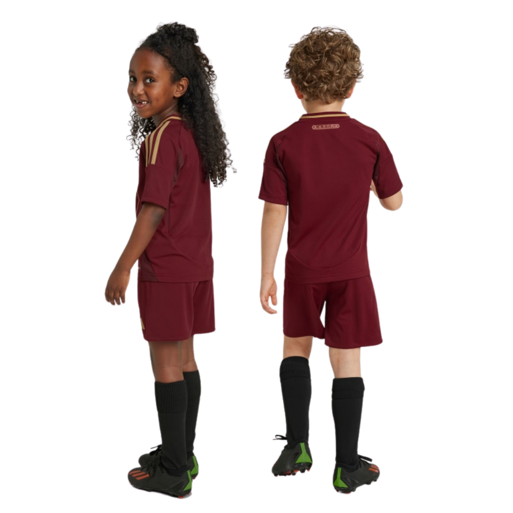 قميص AS Roma 24-25 Home Mini Full Set & Short