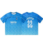 قميص Trapstar Monogram Football Blue