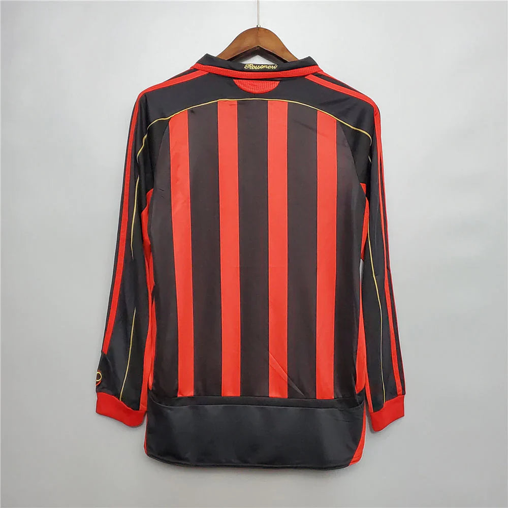 قميص Ac Milan 2006/07 Home -long Sleeve