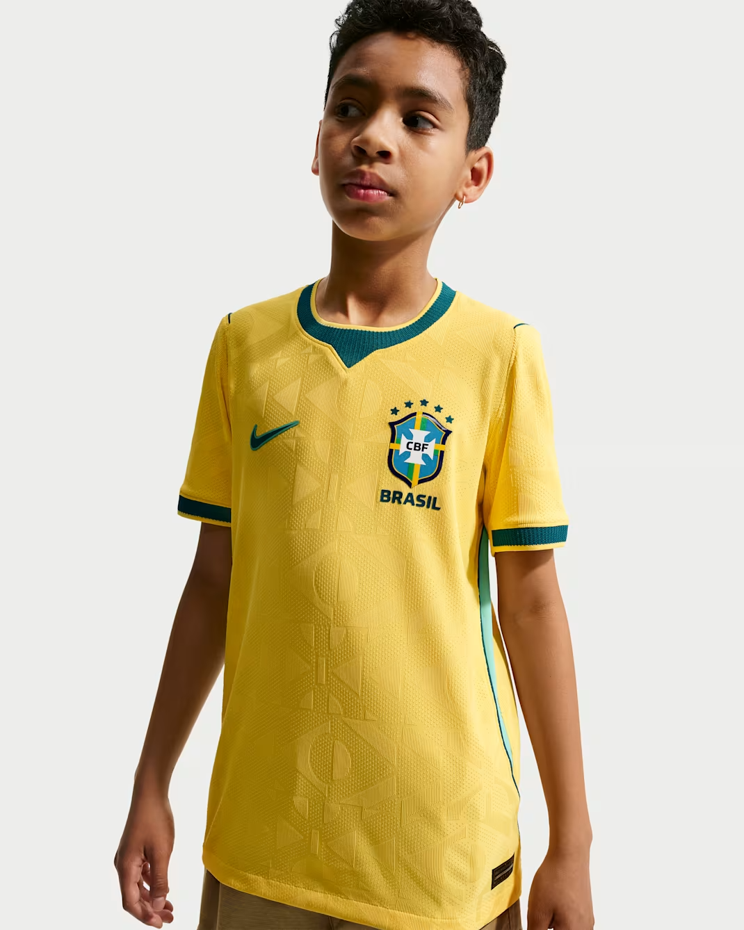 قميص Brazil 2026 Match Home Mini Full Set & Shorts
