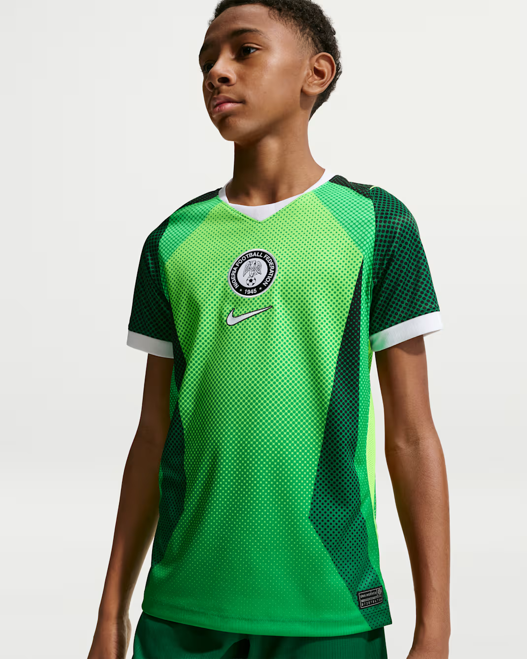 قميص Nigeria 2026 Stadium Home Mini Full Set & Shorts