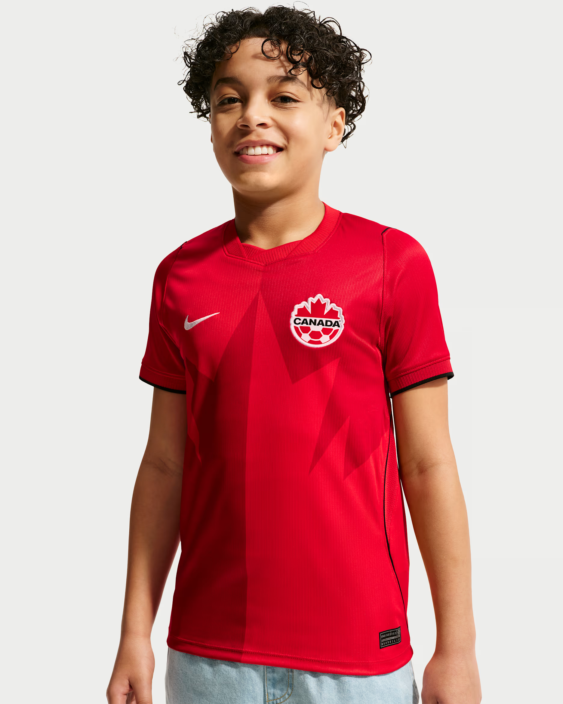 قميص Canada 2026 Stadium Home Mini Full Set & Shorts