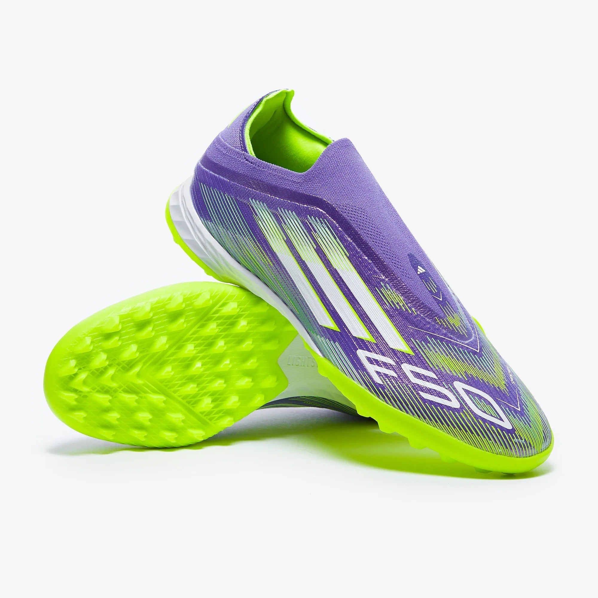 حذاء كرة قدم F50 Pro Laceless TF من أديداس