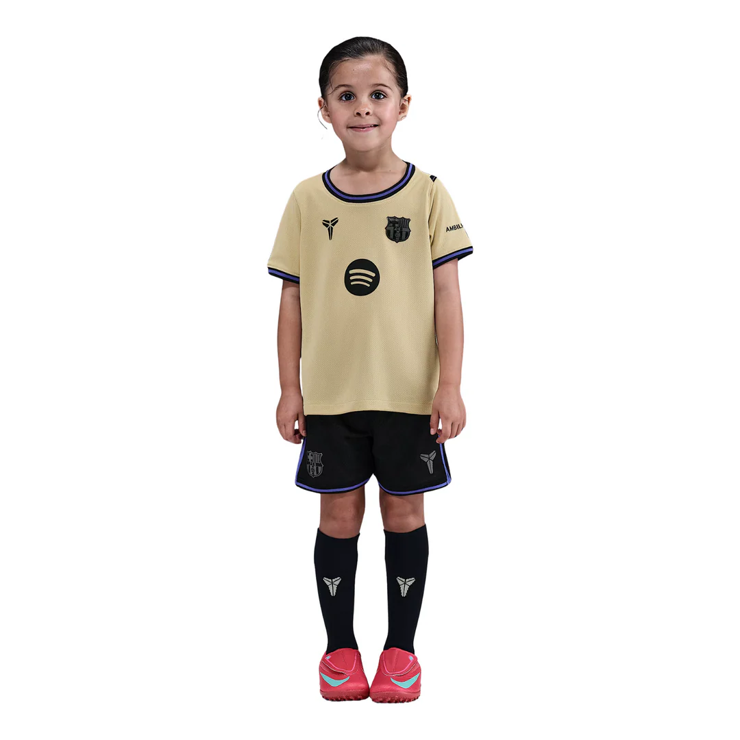 FC Barcelona Away 25-26 Mini Set Shirt & Short