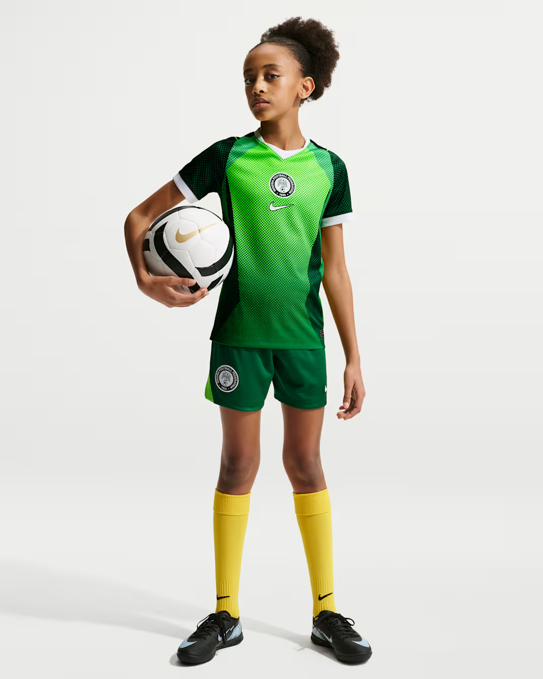قميص Nigeria 2026 Stadium Home Mini Full Set & Shorts