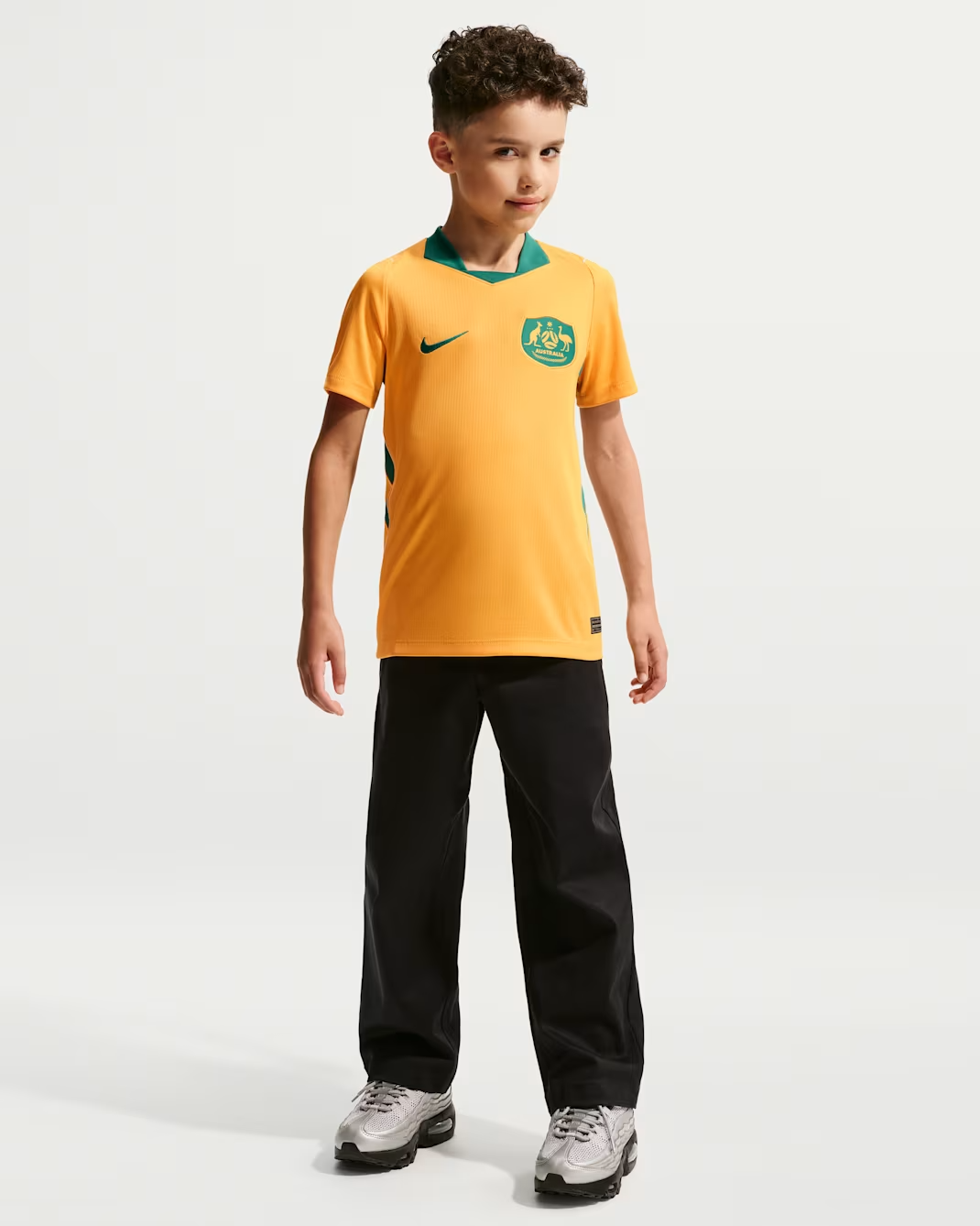قميص Australia 2026 Stadium Home Mini Full Set & Shorts