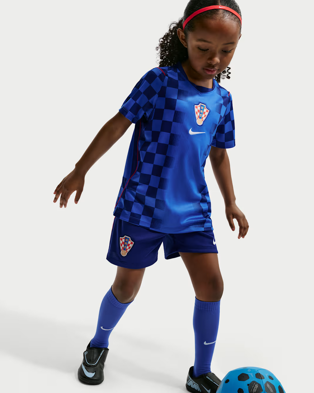 قميص Croatia 2026 Stadium Away Mini Full Set & Shorts