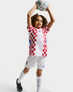 قميص Croatia 2026 Stadium Home Mini Full Set & Shorts