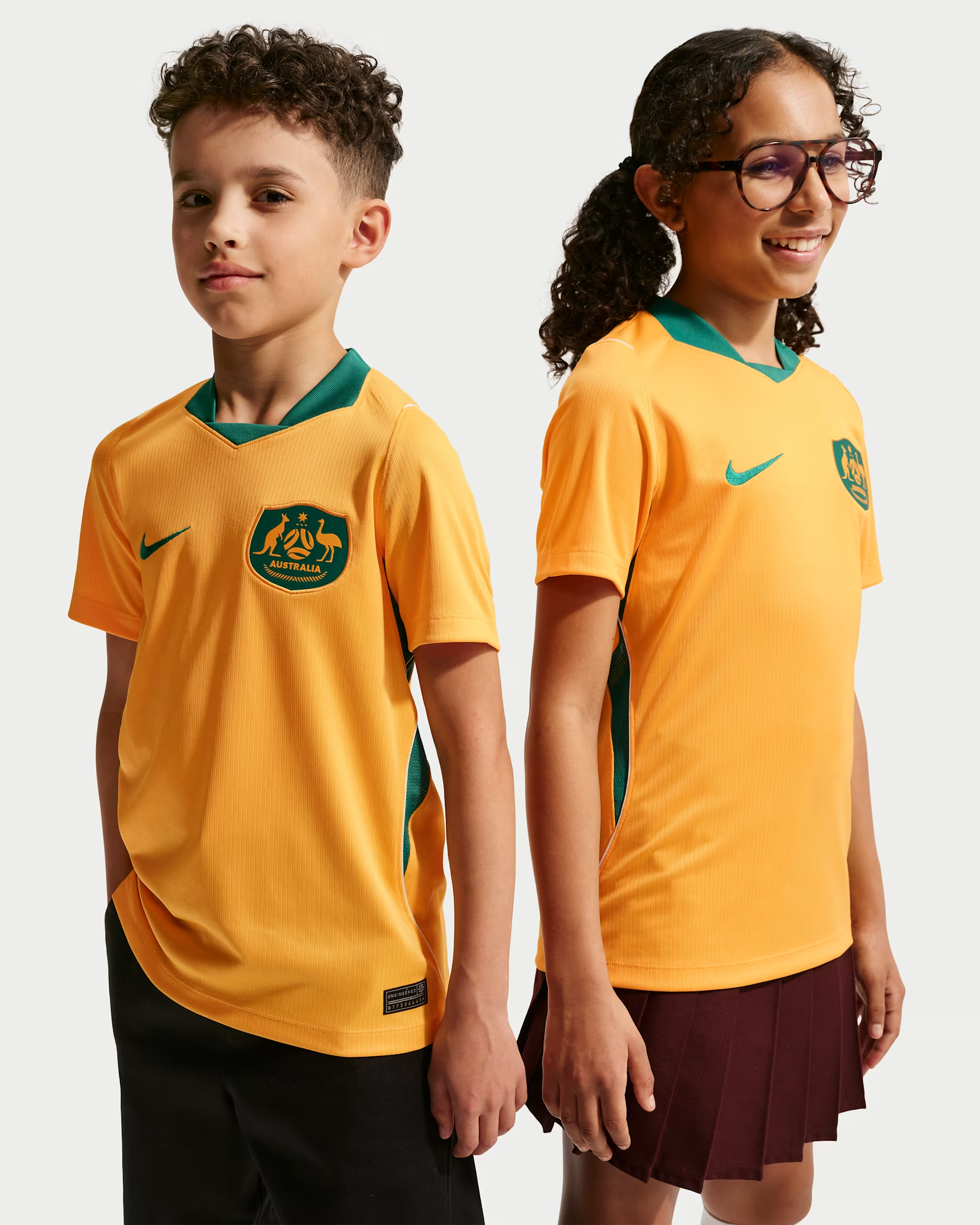 قميص Australia 2026 Stadium Home Mini Full Set & Shorts