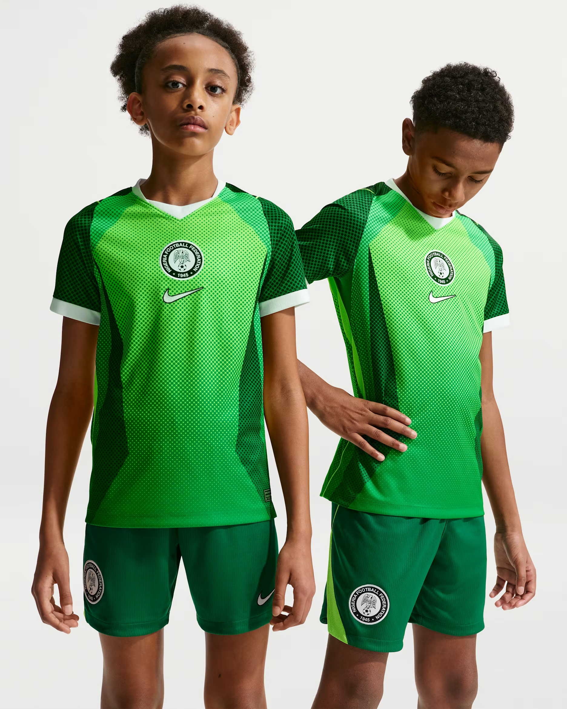 قميص Nigeria 2026 Stadium Home Mini Full Set & Shorts