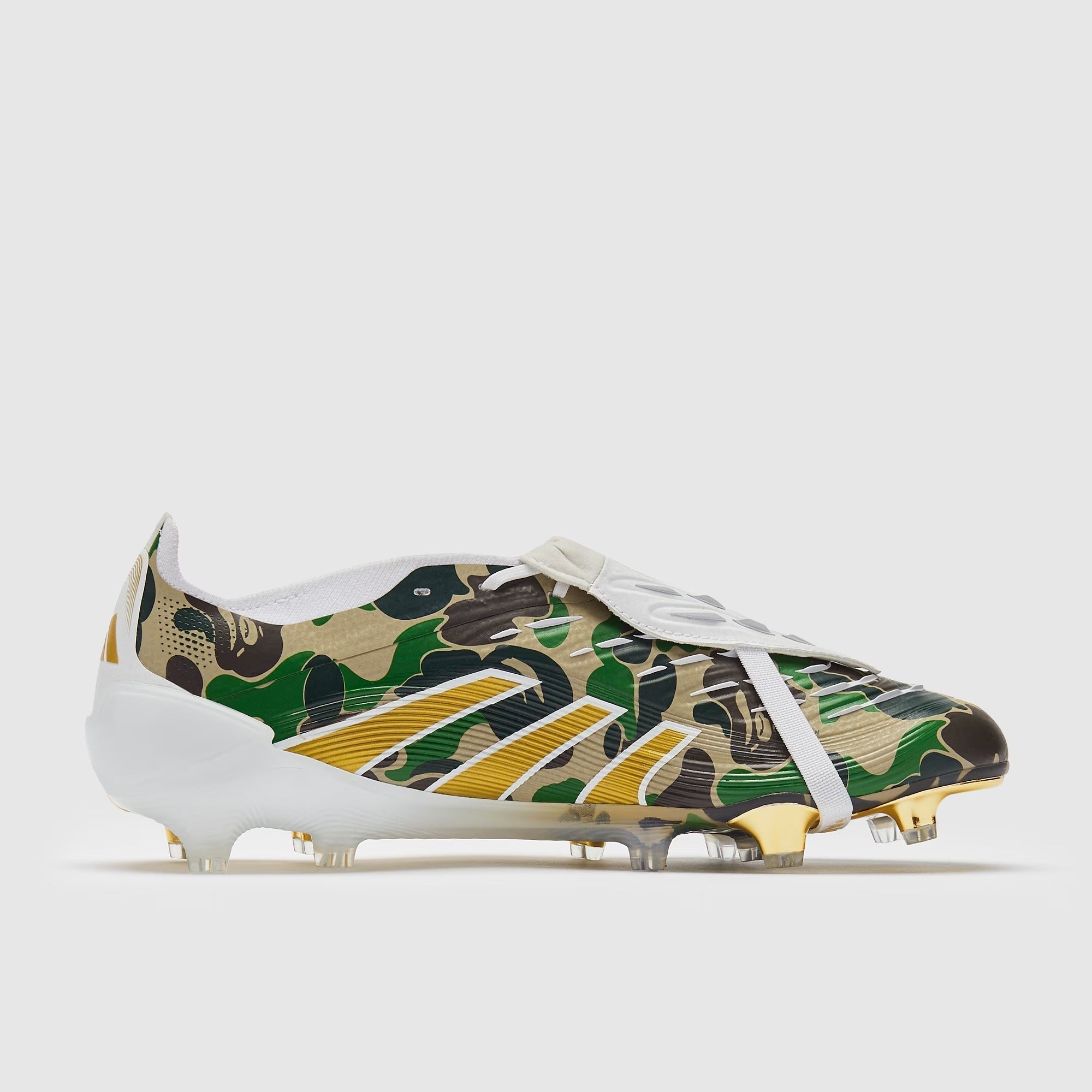 حذاء كرة قدم Predator Elite Tongue x BAPE FG من أديداس