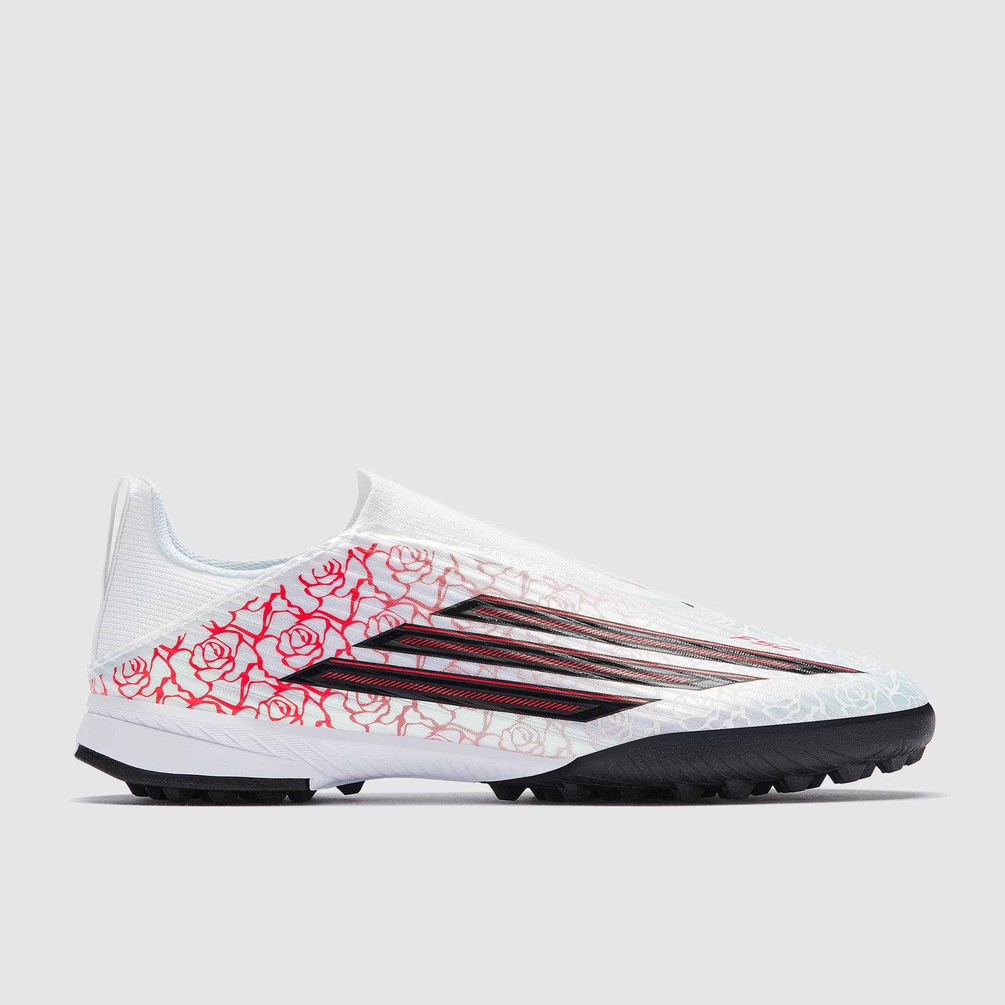 حذاء كرة قدم F50 League Laceless x Lamine Yamal TF للأطفال من أديداس
