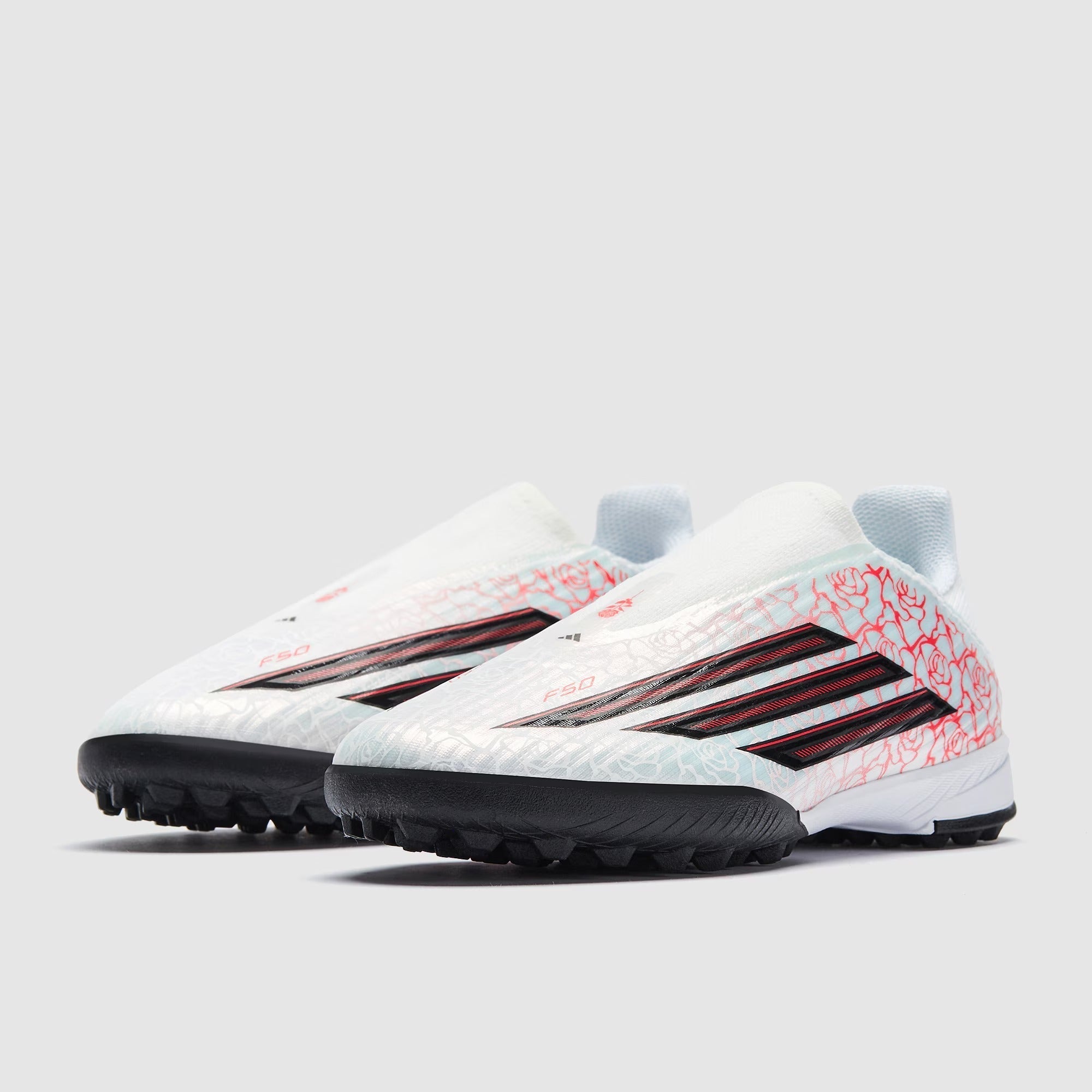 حذاء كرة قدم F50 League Laceless x Lamine Yamal TF للأطفال من أديداس