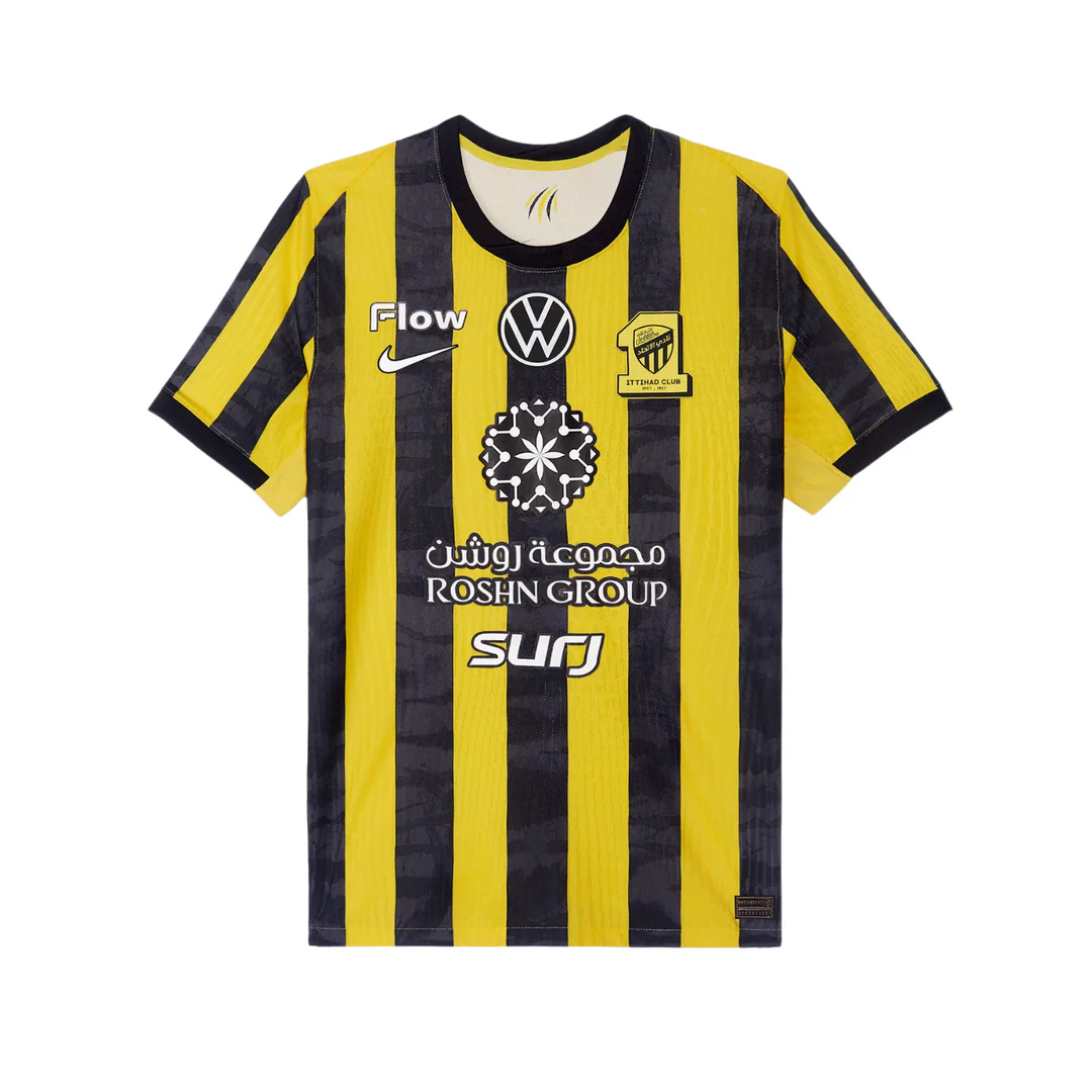 Al Ittihad 25-26 Stadium Home Shirt
