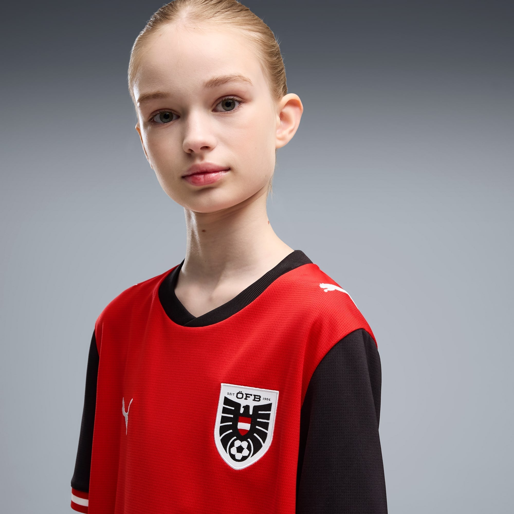 قميص Austria 26 Home Mini Full Set & Shorts