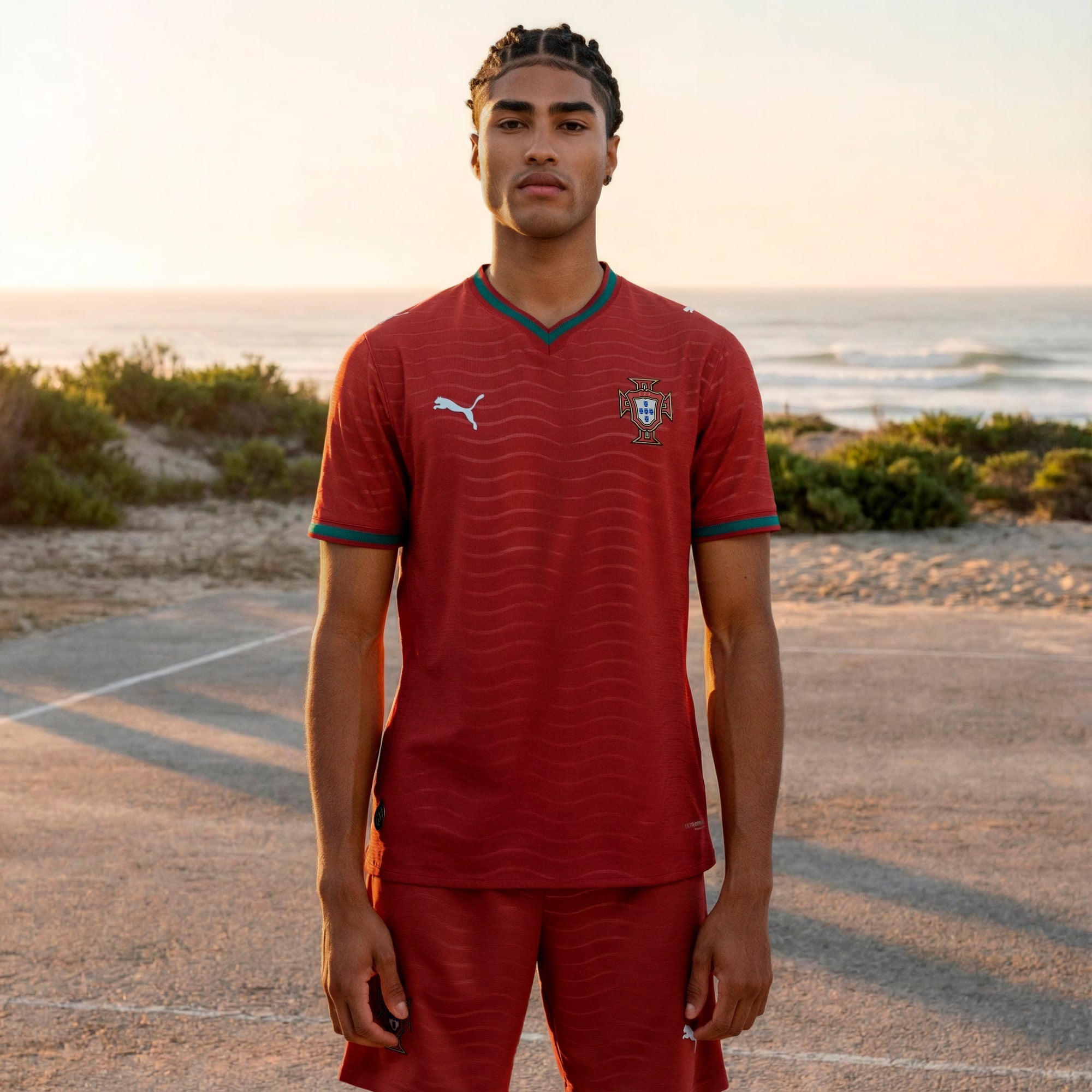 قميص Portugal 26 Authentic Home