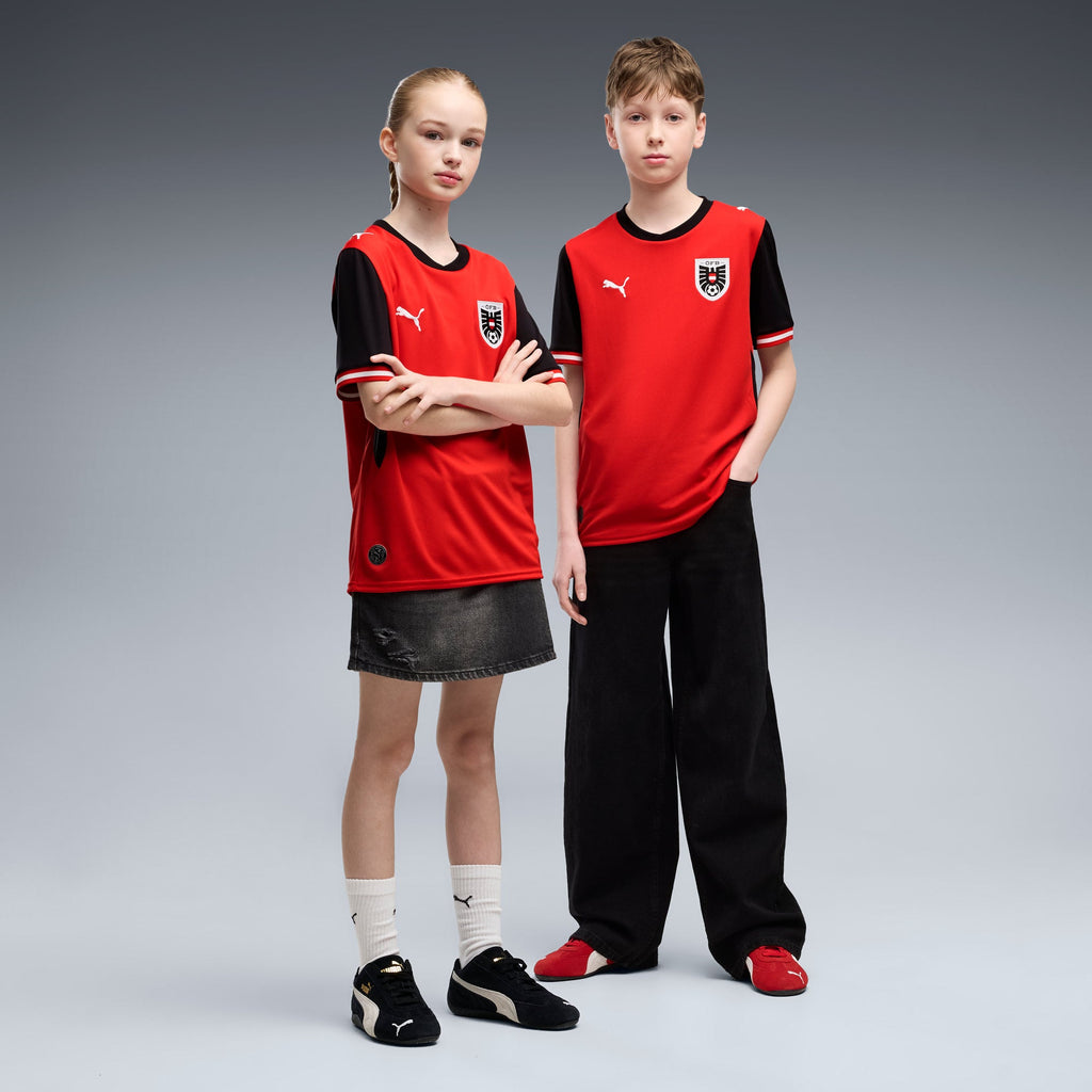 قميص Austria 26 Home Mini Full Set & Shorts