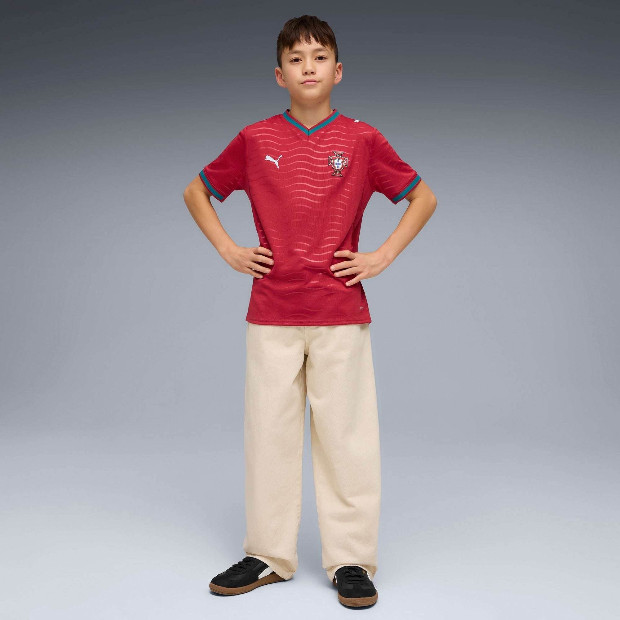 قميص Portugal 26 Home Mini Full Set & Shorts