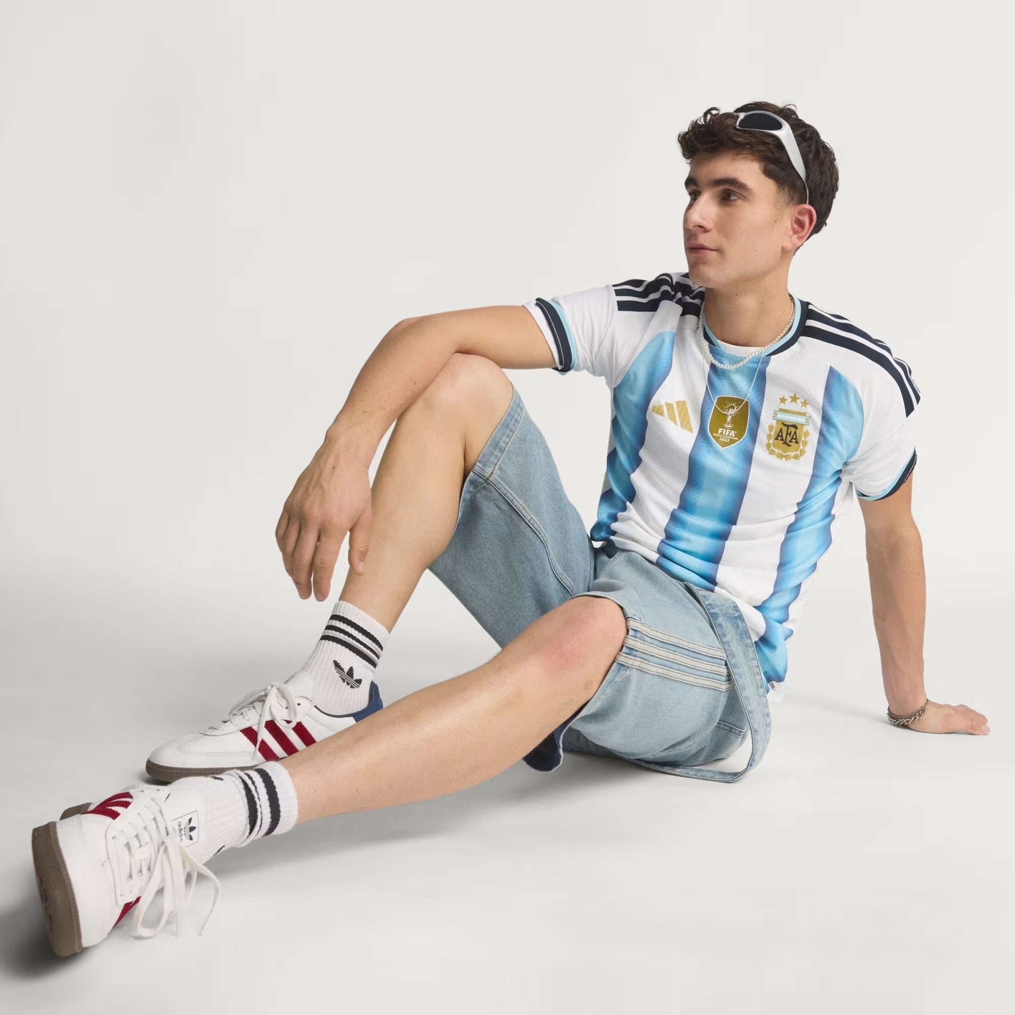 قميص Argentina 26 Home Authentic