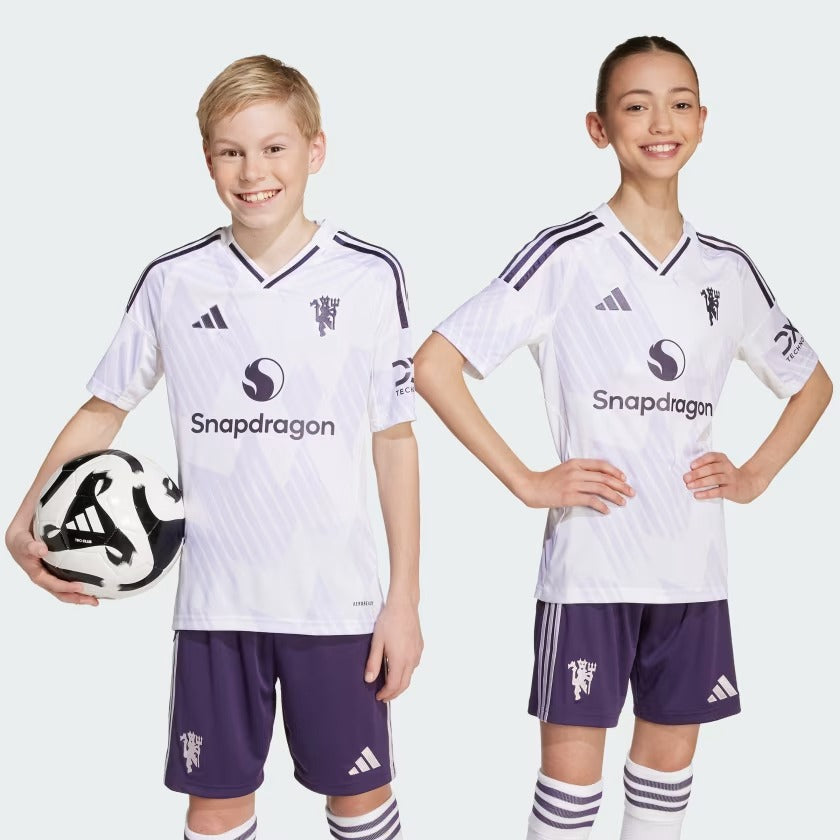 قميص ' Manchester United Away Mini Set & Short 25-26 للأطفال