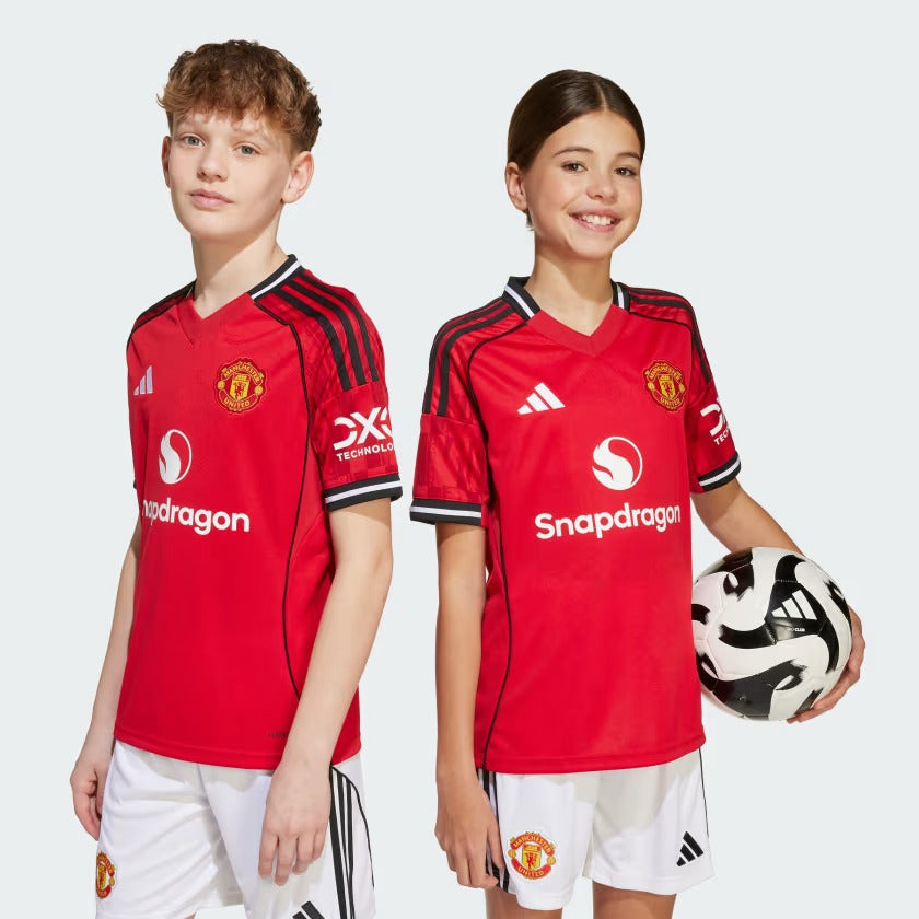قميص ' Manchester United Home Mini Set & Short 25-26 للأطفال
