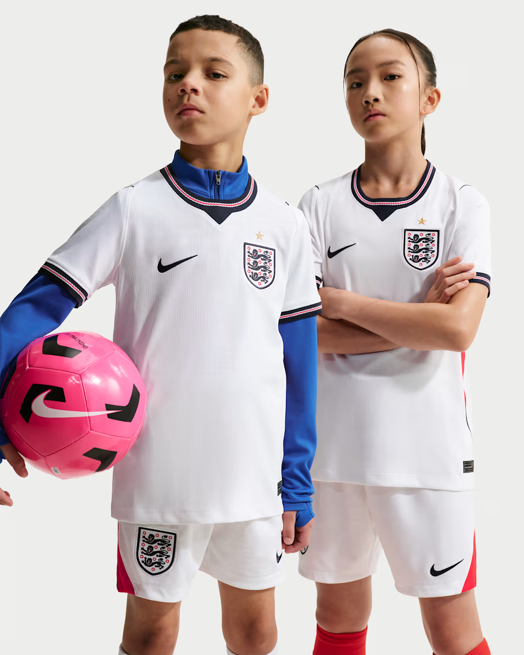 قميص England 2026 Stadium Home Mini Full Set & Shorts