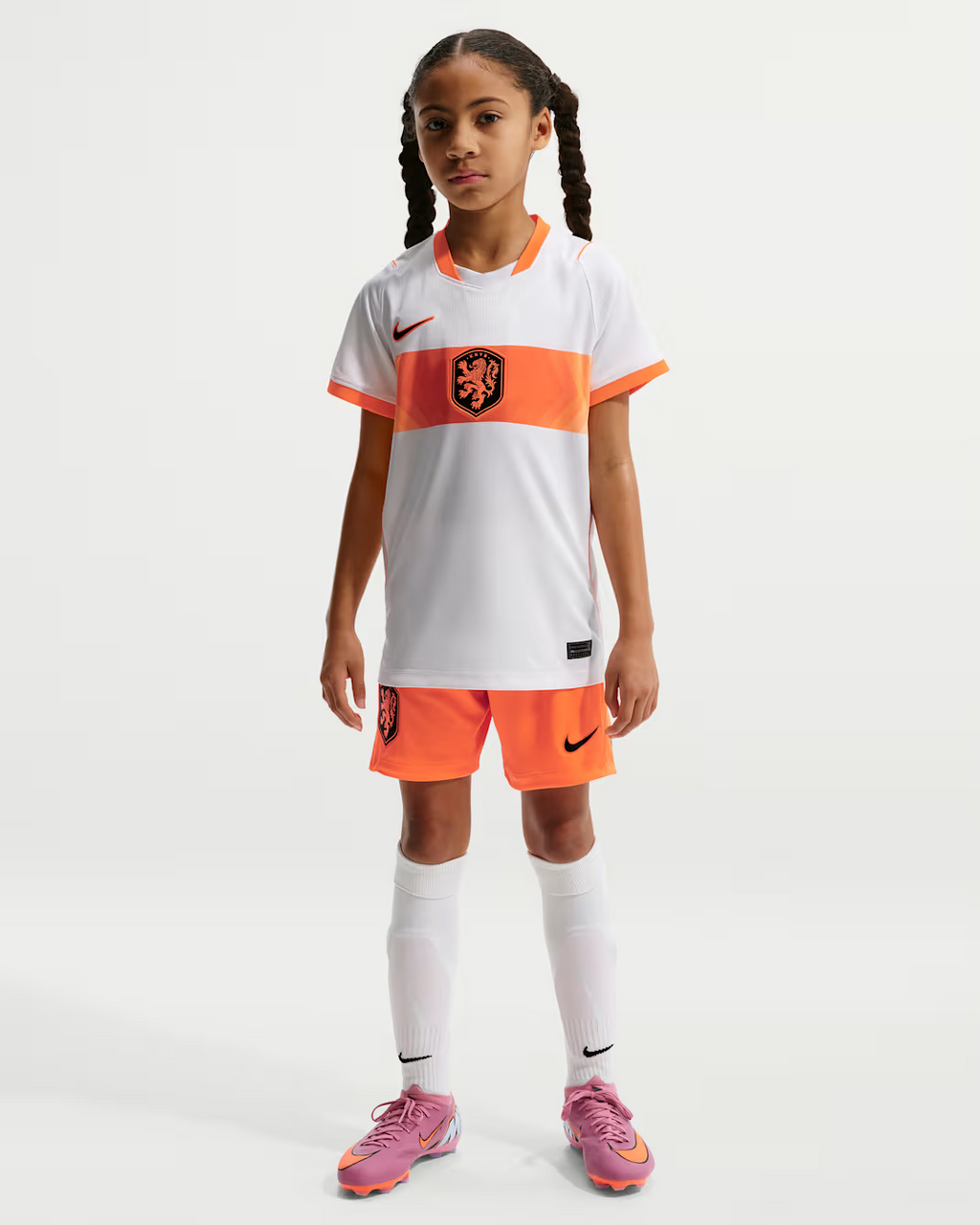 قميص Netherlands 2026 Stadium Away Mini Full Set & Shorts