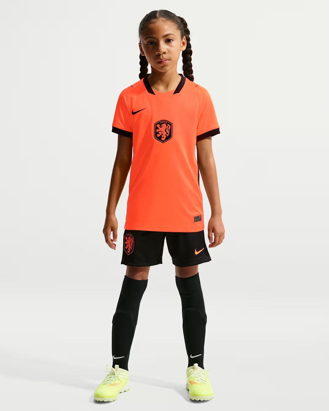 قميص Netherlands 2026 Stadium Home Mini Full Set & Shorts